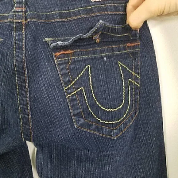 True Religion Joey Stretch Jeans Size 27 - Picture 7 of 8